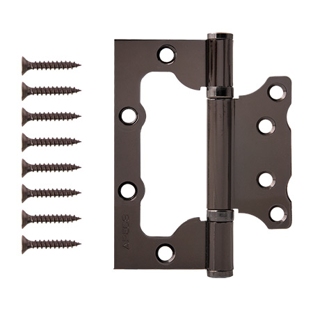 Купить петля накладная apecs 100*75*2,5-b2-steel-bn