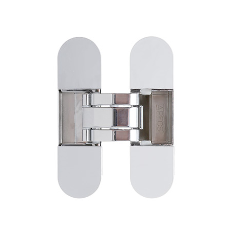 Купить петля врезная скрытой установки apecs 110*30-3d-z-cr (r15) 