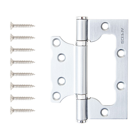 Купить петля накладная apecs 100*75*2,5-b2-steel-crs