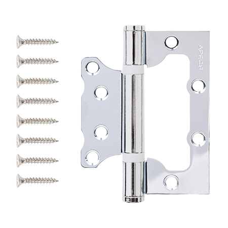 Купить петля накладная apecs infinity 100*79*2.5-ps2-steel-cr