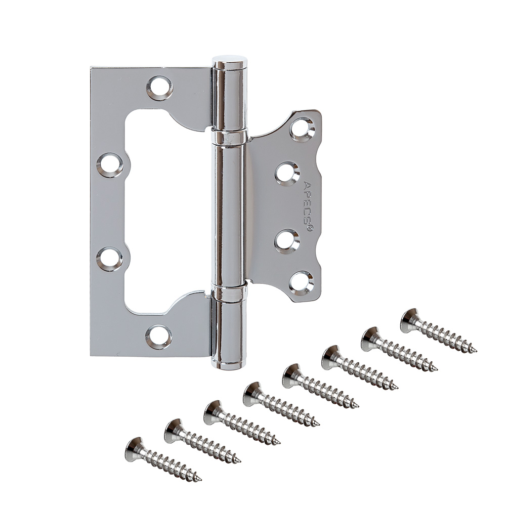 Купить петля накладная apecs 100*75*2,5-b2-steel-cr