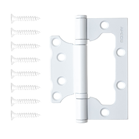 Купить петля накладная apecs 100*75*2,5-b2-steel-w