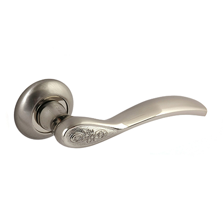 Купить ручки дверные megapolis "istanbul" h-0844-a-nis/ni