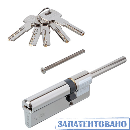 Купить цилиндровый механизм apecs sm-90(30s/60)-s/65-ni