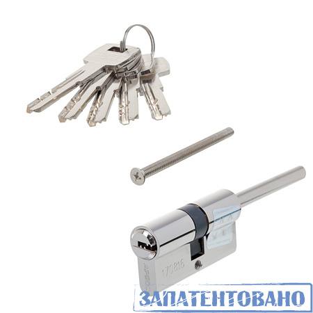 Купить цилиндровый механизм apecs sm-60(30s/30)-s/65-ni