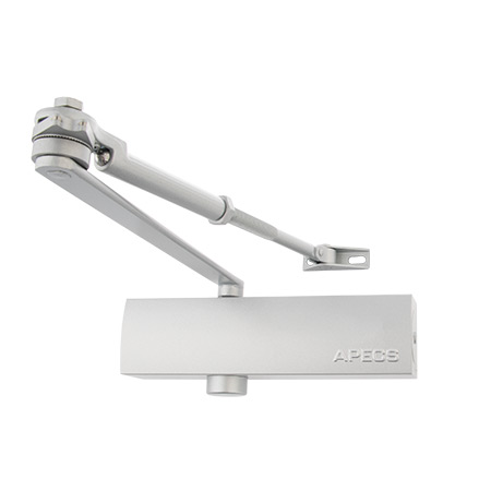 Купить доводчик дверной apecs dc-40.5/1250/125-f-da-bc-a4-sl