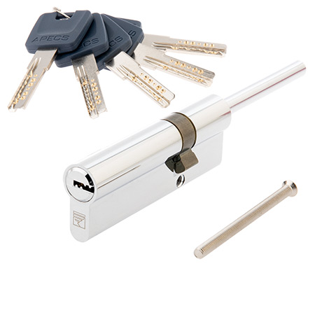 Купить цилиндровый механизм apecs pm-90(30s/60)-s/65-cr (b2b)