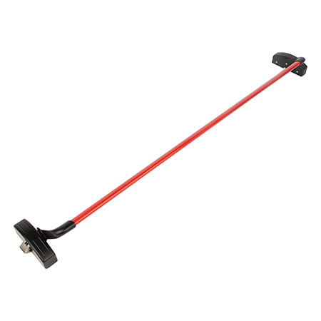 Купить ручка-штанга нажимная с защёлкой apecs pb-1800b-panic-bl/red