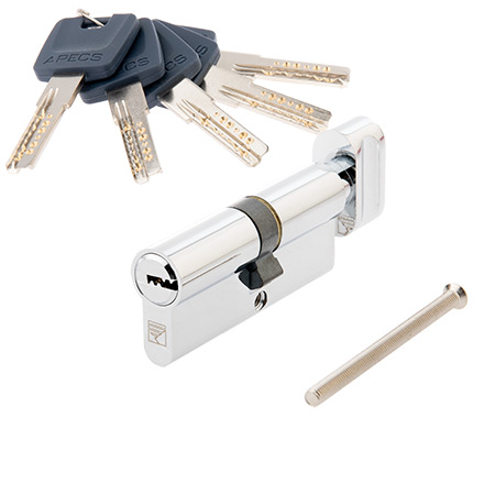 Купить цилиндровый механизм apecs pm-70-c-cr (b2b)