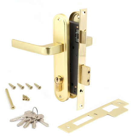 Купить замок врезной apecs 1226/60-g