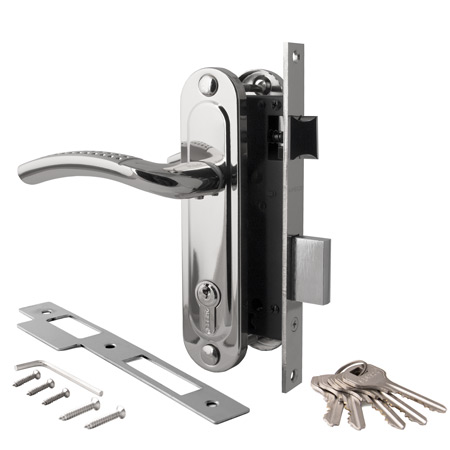 Купить замок врезной apecs 1227/60-ni/nis