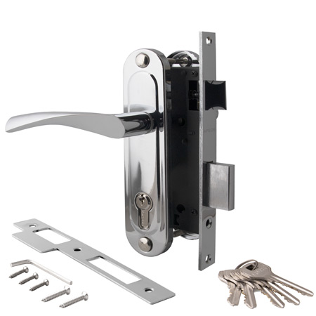 Купить замок врезной apecs 1223/60-cr