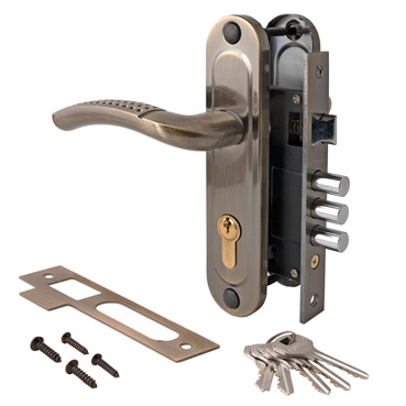 Купить замок врезной apecs 1027/60-ab