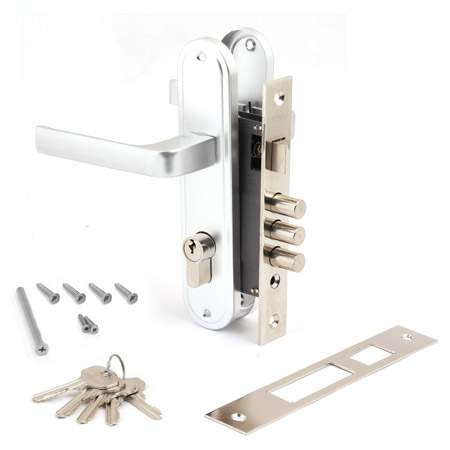 Купить замок врезной apecs 1026/60-cr