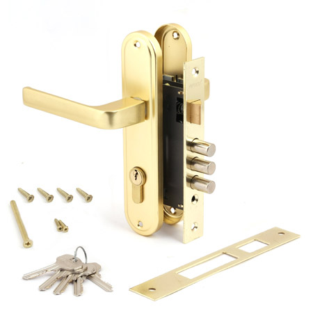 Купить замок врезной apecs 1026/60-g