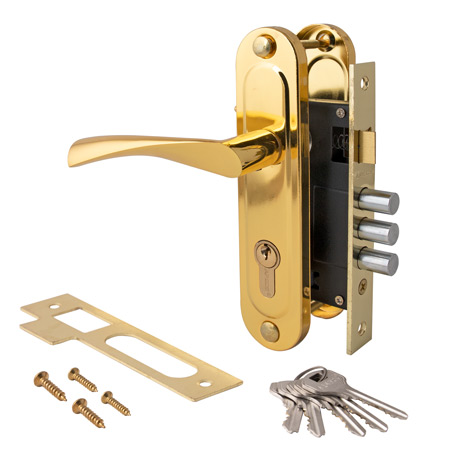 Купить замок врезной apecs 1023/60-g