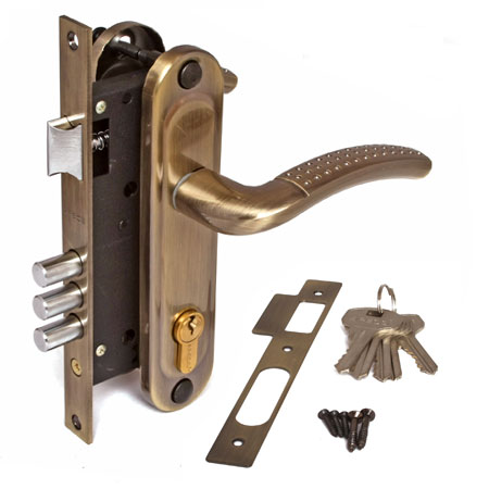 Купить замок врезной apecs 1527/60-ab