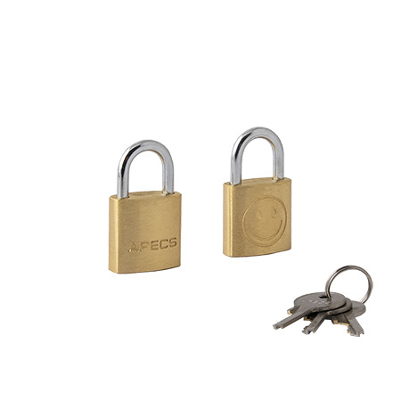 Купить замки навесные apecs pdb-20-20-blister (2locks+3keys)