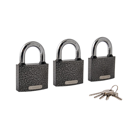 Купить замки навесные apecs pd-01-63 (3locks+5keys)