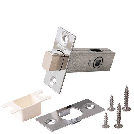 Купить задвижка дверная apecs l-0126-cr