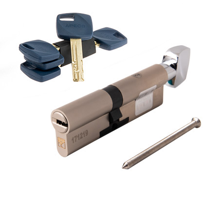 Купить цилиндровый механизм apecs premier xr-100(45/55c)-c15-ni