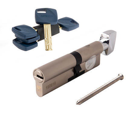 Купить цилиндровый механизм apecs premier xr-100(45c/55)-c15-ni